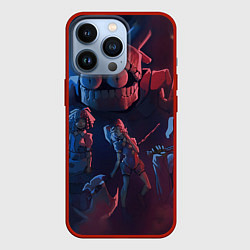 Чехол для iPhone 13 Pro Удивительный цифровой цирк, цвет: 3D-красный