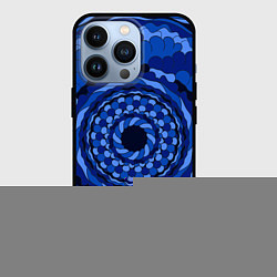 Чехол для iPhone 13 Pro Витраж: морская пучина, цвет: 3D-черный