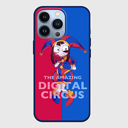 Чехол для iPhone 13 Pro Помни в ужасе The amazing digital circus, цвет: 3D-тёмно-синий