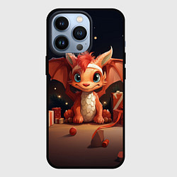 Чехол для iPhone 13 Pro Магистр сказочной ночи дракон, цвет: 3D-черный