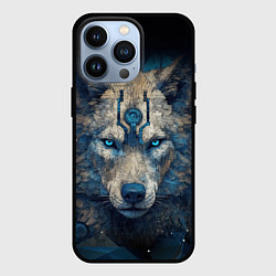 Чехол для iPhone 13 Pro Fantasy wolf, цвет: 3D-черный