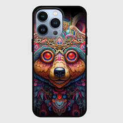 Чехол для iPhone 13 Pro Фэнтази медведь, цвет: 3D-черный
