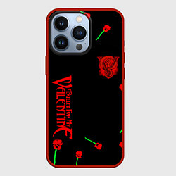Чехол для iPhone 13 Pro Bullet for my valentine band rock, цвет: 3D-красный