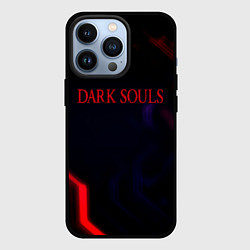 Чехол для iPhone 13 Pro Darksouls geometry cybergame, цвет: 3D-черный