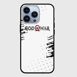 Чехол для iPhone 13 Pro God of war краски стрипс, цвет: 3D-черный
