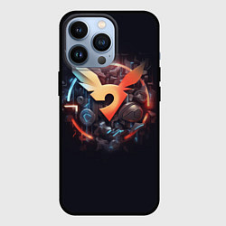 Чехол для iPhone 13 Pro Символ покемона, цвет: 3D-черный