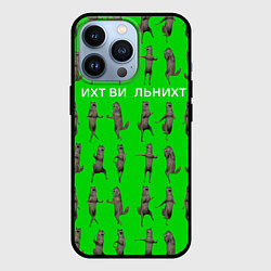 Чехол для iPhone 13 Pro Ихвильнихт волк, цвет: 3D-черный