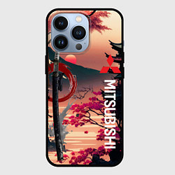 Чехол для iPhone 13 Pro Катана Mitsubishi, цвет: 3D-черный