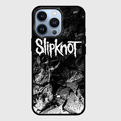 Чехол для iPhone 13 Pro Slipknot black graphite, цвет: 3D-черный