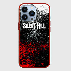 Чехол для iPhone 13 Pro Silenthill брызги красок, цвет: 3D-красный