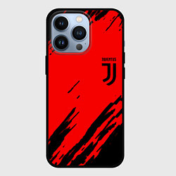 Чехол для iPhone 13 Pro Juventus краски спорт фк, цвет: 3D-черный