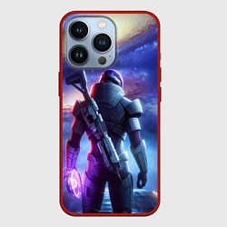 Чехол для iPhone 13 Pro Mass Effect - andromeda ai art, цвет: 3D-красный