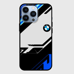 Чехол для iPhone 13 Pro BMW спортивная геометрия, цвет: 3D-черный