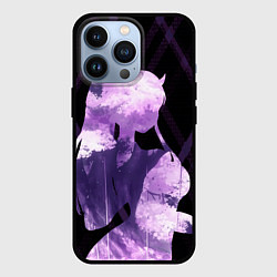 Чехол для iPhone 13 Pro Сакура в силуэте Зеро ту, цвет: 3D-черный