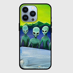 Чехол для iPhone 13 Pro Спящая красавица 3000 и Инопланетяне, цвет: 3D-черный