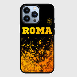 Чехол iPhone 13 Pro Roma - gold gradient посередине