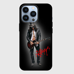 Чехол для iPhone 13 Pro Слэш музыкант группы Guns N Roses, цвет: 3D-черный