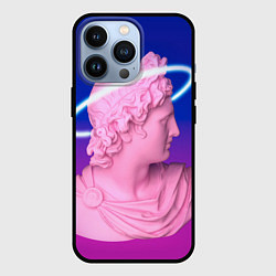 Чехол для iPhone 13 Pro Vaporwave neon, цвет: 3D-черный