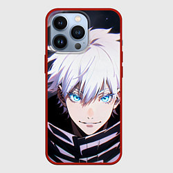 Чехол для iPhone 13 Pro Сатору Годзё Jujutsu Kaisen, цвет: 3D-красный