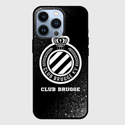 Чехол для iPhone 13 Pro Club Brugge sport на темном фоне, цвет: 3D-черный
