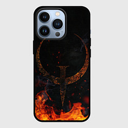 Чехол для iPhone 13 Pro Quake one, цвет: 3D-черный