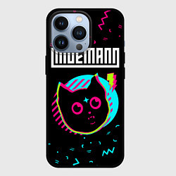 Чехол для iPhone 13 Pro Lindemann - rock star cat, цвет: 3D-черный