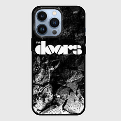 Чехол для iPhone 13 Pro The Doors black graphite, цвет: 3D-черный