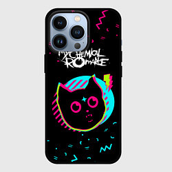 Чехол для iPhone 13 Pro My Chemical Romance - rock star cat, цвет: 3D-черный