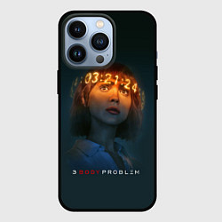 Чехол для iPhone 13 Pro Задача трёх тел - Салазар, цвет: 3D-черный