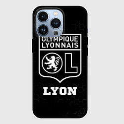 Чехол для iPhone 13 Pro Lyon sport на темном фоне, цвет: 3D-черный