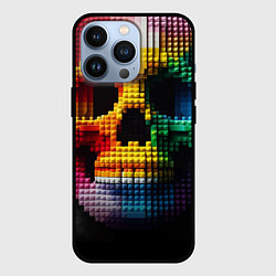 Чехол для iPhone 13 Pro Lego skull fantasy - ai art, цвет: 3D-черный