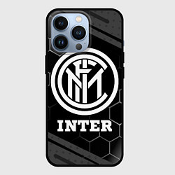 Чехол для iPhone 13 Pro Inter sport на темном фоне, цвет: 3D-черный