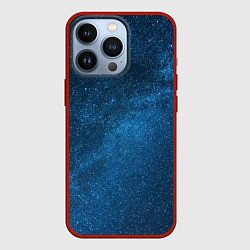 Чехол для iPhone 13 Pro Космическая вселенная млечный путь, цвет: 3D-красный
