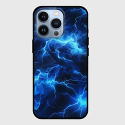 Чехол для iPhone 13 Pro Элементаль энергии текстура, цвет: 3D-черный