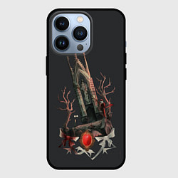 Чехол для iPhone 13 Pro Bloodborne - Отец Гаскойн, цвет: 3D-черный