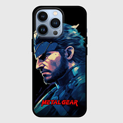 Чехол для iPhone 13 Pro Веном Снейк Metal gear game, цвет: 3D-черный