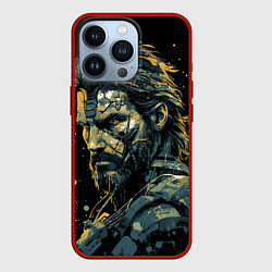 Чехол для iPhone 13 Pro Venom Snake Metal gear game, цвет: 3D-красный