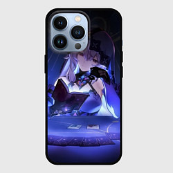 Чехол для iPhone 13 Pro Honkai Star Rail Black Swan, цвет: 3D-черный
