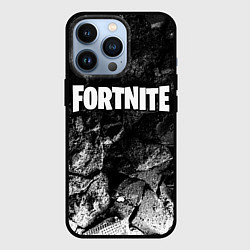 Чехол для iPhone 13 Pro Fortnite black graphite, цвет: 3D-черный