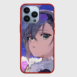 Чехол для iPhone 13 Pro Honkai Star Rail Silver Wolf, цвет: 3D-красный