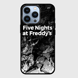 Чехол для iPhone 13 Pro FNAF black graphite, цвет: 3D-черный