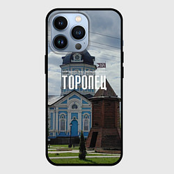 Чехол для iPhone 13 Pro Торопец Сторожевая башня, цвет: 3D-черный