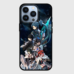 Чехол для iPhone 13 Pro Wuthering Waves - Game characters, цвет: 3D-черный