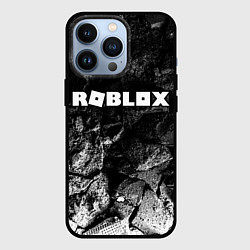 Чехол для iPhone 13 Pro Roblox black graphite, цвет: 3D-черный