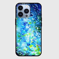 Чехол для iPhone 13 Pro Млечный путь и звездное небо, цвет: 3D-черный