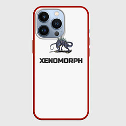 Чехол для iPhone 13 Pro Чужой xenomorph, цвет: 3D-красный