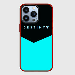 Чехол для iPhone 13 Pro Destiny action geometry, цвет: 3D-красный