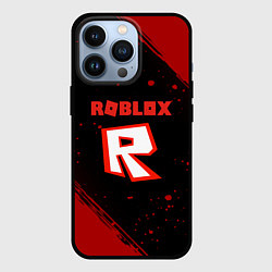 Чехол для iPhone 13 Pro Roblox текстура мобайл гейм, цвет: 3D-черный