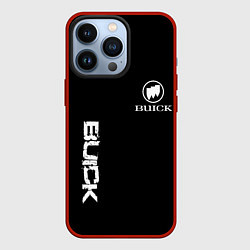 Чехол для iPhone 13 Pro Buik logo white, цвет: 3D-красный