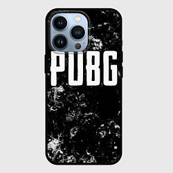 Чехол для iPhone 13 Pro PUBG black ice, цвет: 3D-черный